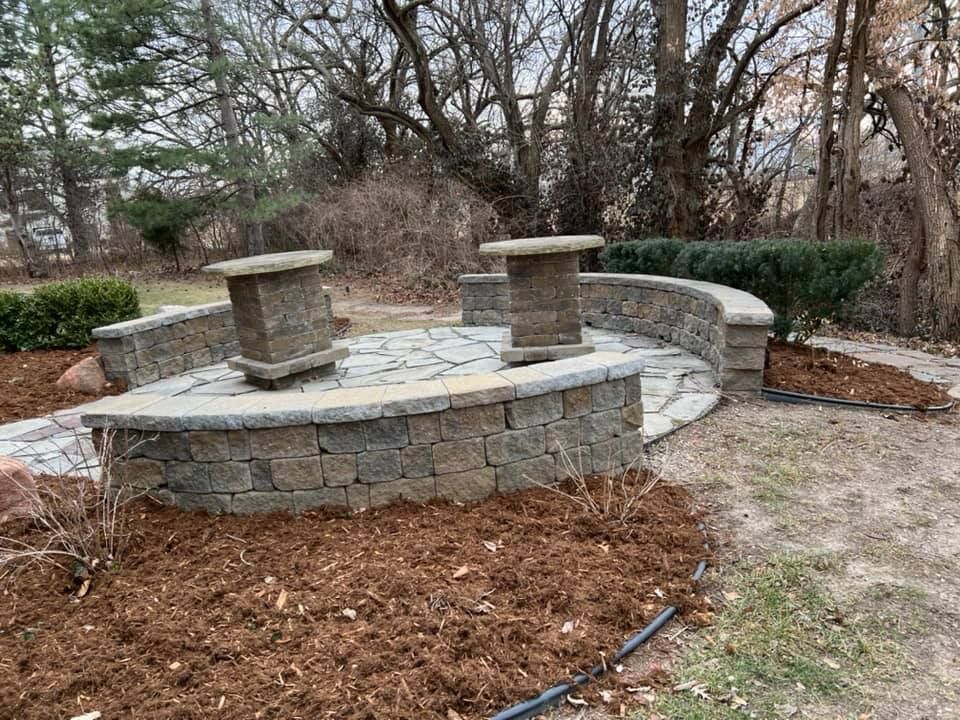 Hardscaping for Jakob’s Lawn Kare in Wichita, KS