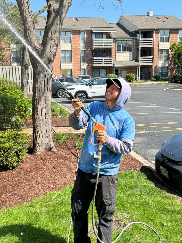 Pressure Washing for Premier Partners, LLC. in Lake County, IL