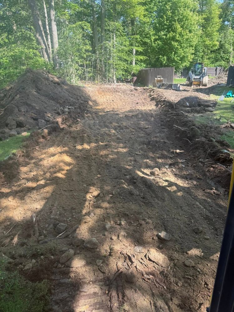 Excavating for Darcy Cleveland & Sons Excavation in Pawcatuck, CT