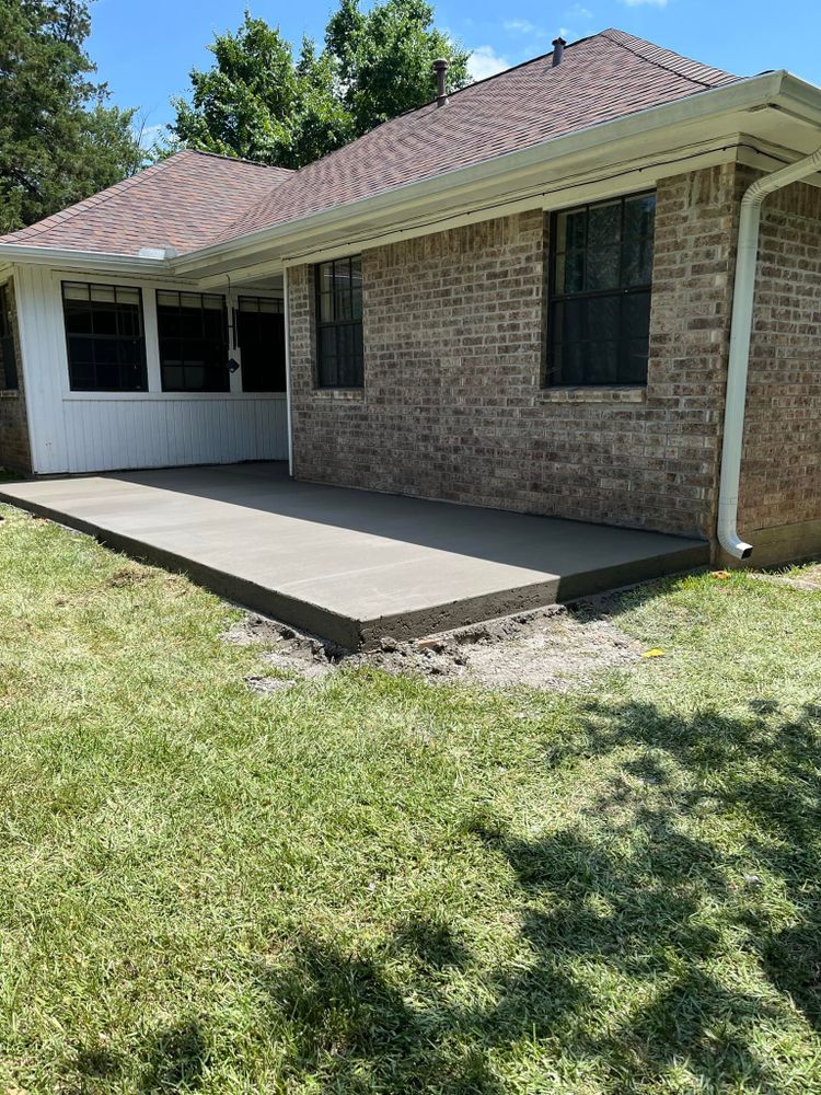 Concrete for Mel Concrete and Construction in College Station, TX