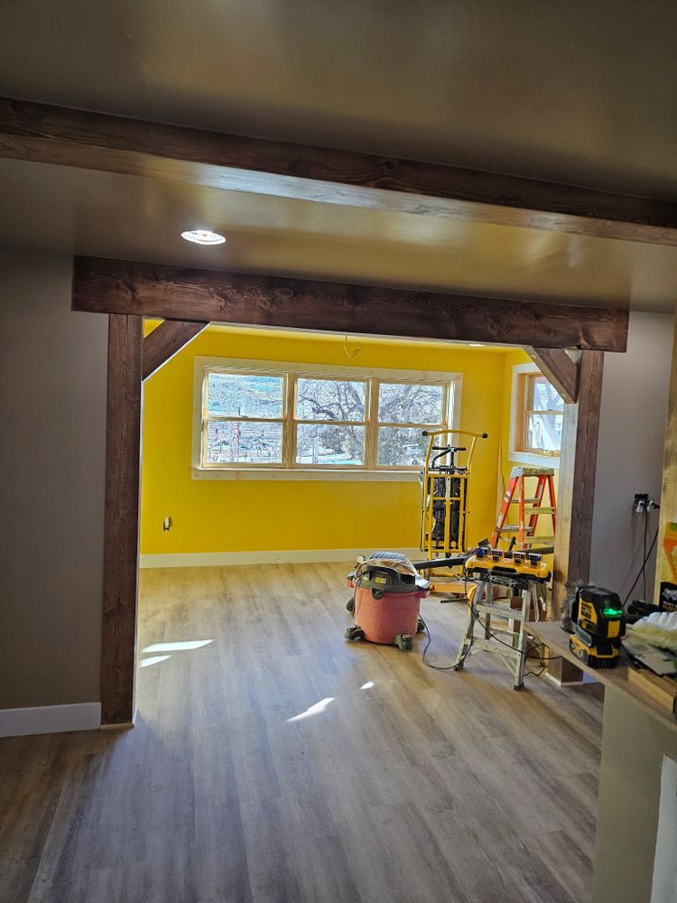 Interior Renovations for Blue Mountain Construction in Roundup, MT