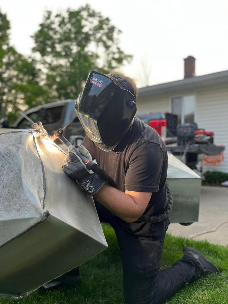 Our on-site mobile welding services bring professional welders directly to your doorstep, making repair and fabrication convenient and efficient for homeowners, ensuring quality workmanship at your location. for Branded Welding in Rockford,  MI