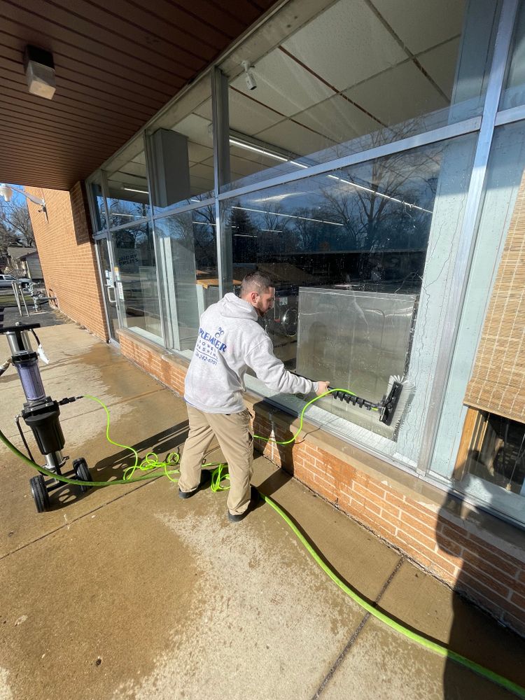 Window Washing for Premier Partners, LLC. in Volo, IL