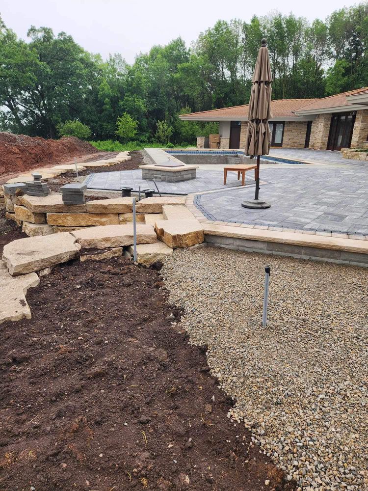 Transform your outdoor space with our expert patio design and installation service. We specialize in crafting durable, stylish concrete patios that enhance beauty and functionality for your home. for TC Concrete LLC in Kaukauna, WI