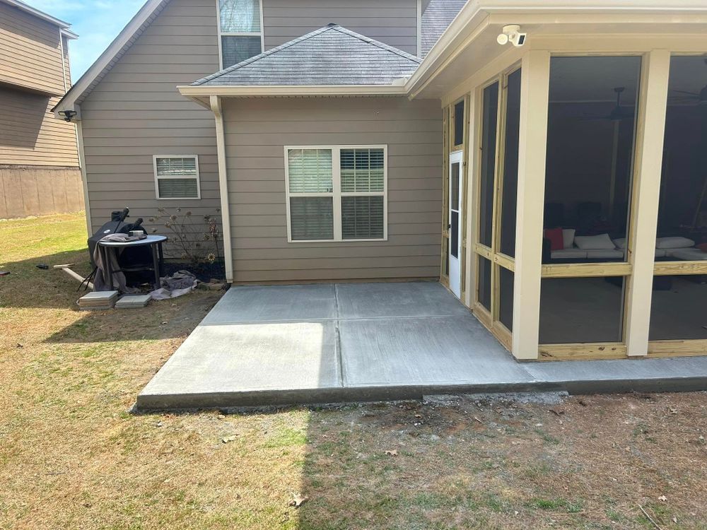 Our comprehensive concrete services offer homeowners high-quality installations and repairs, ensuring durability and aesthetics. Trust our experienced team to enhance your property's value with expertly-crafted driveways, patios, sidewalks, and more. for Martinez Concrete Services in McDonough, GA
