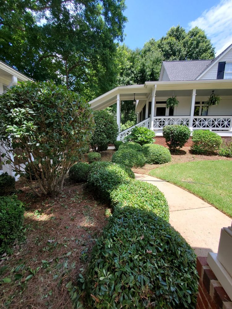 Mulch Installation for Zambrana Landscaping in Cobb County, GA