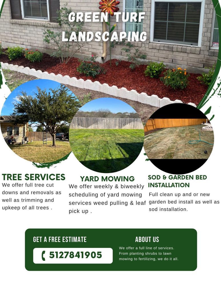 All Photos for Green Turf Landscaping in Kyle, TX