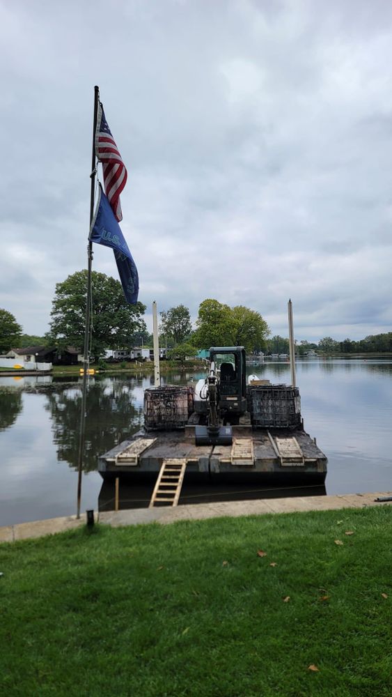 Barges for JB WORX in Angola,, IN