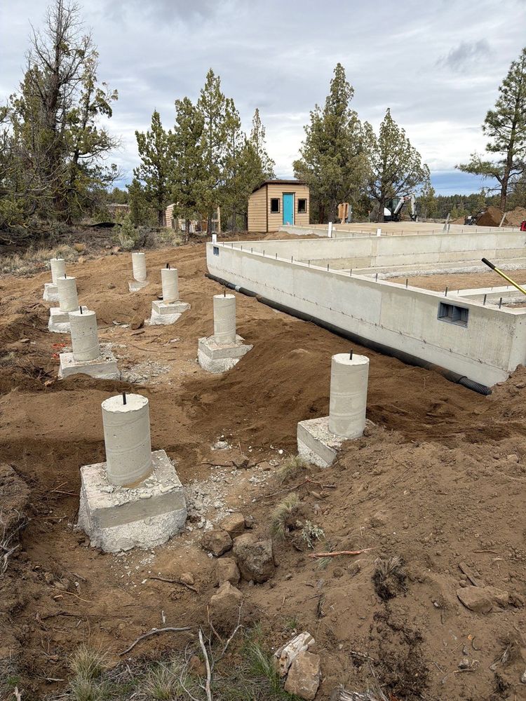 Foundation for TJR Concrete and Construction in Bend, OR