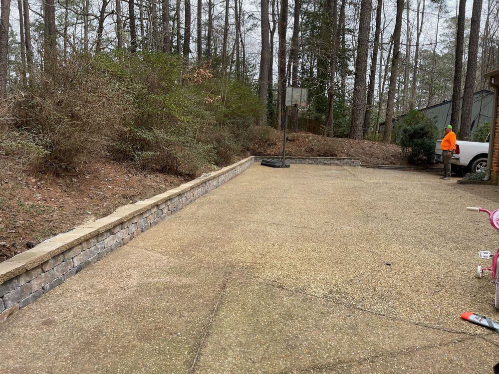 Hardscaping for Lewis Oaks Landscaping in King and Queen County, VA