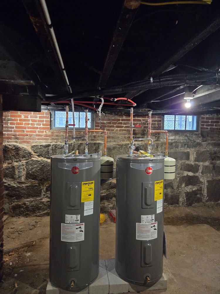 Our Water Heater Services ensure reliable hot water, offering installation, repair, and maintenance by certified technicians. We prioritize efficiency and safety to meet your home's specific needs seamlessly. for EMR Plumbing and Heating LLC in Concord, NH