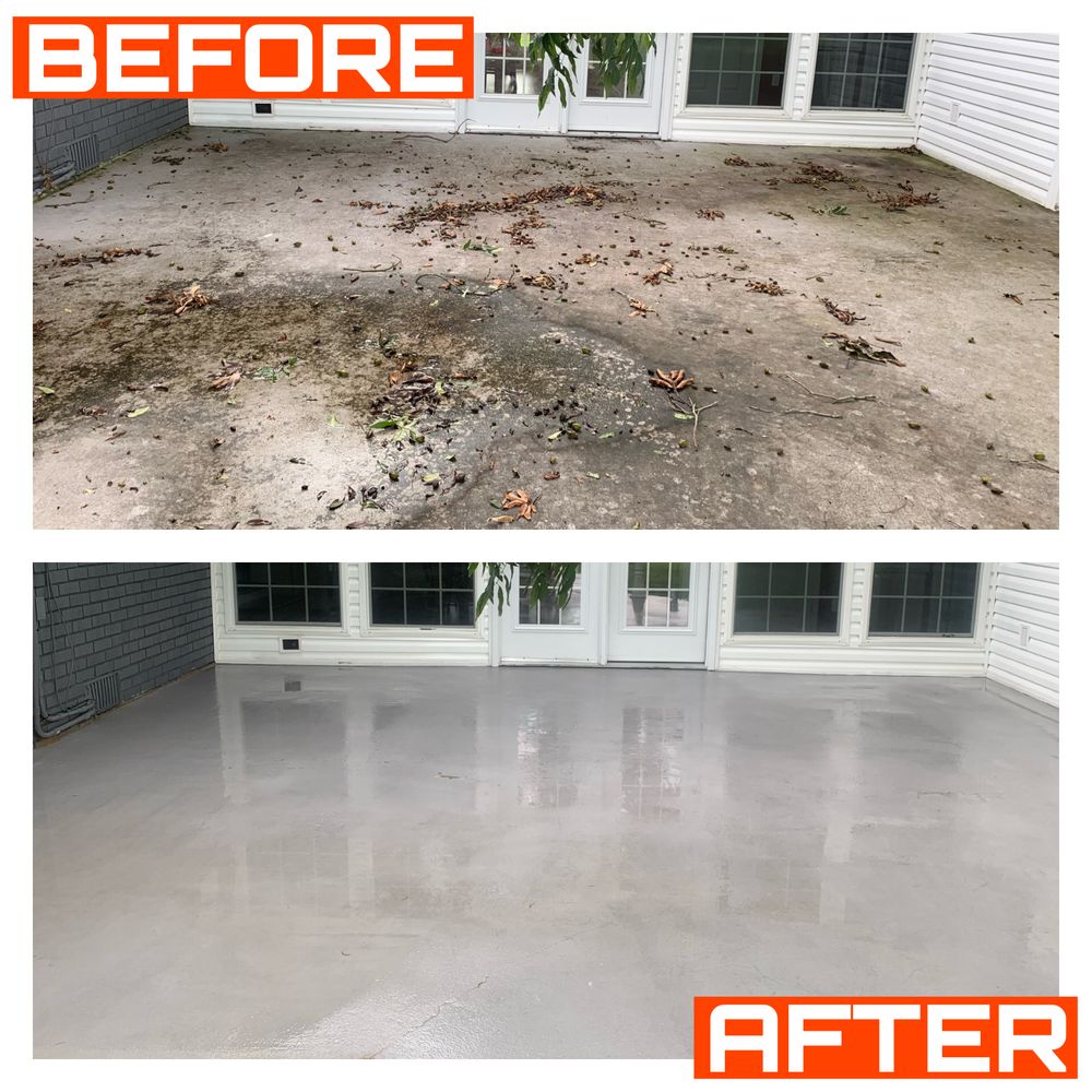 Concrete Cleaning for FunderFlow Commercial and Residential Pressure Washing Inc in Tupelo, MS