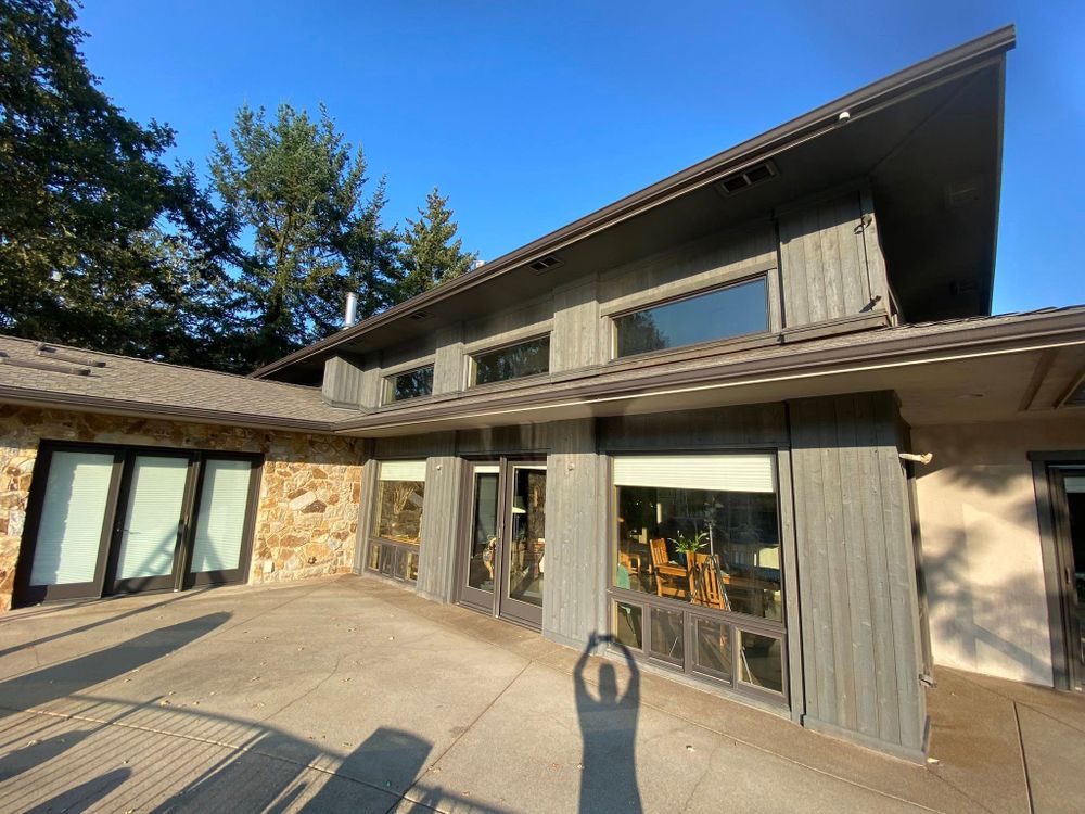 Transform your home's curb appeal with our professional exterior painting service. We offer high-quality finishes, tailored color consultations, and meticulous craftsmanship to enhance and protect your property against the elements. for Trinity Painting & Construction in Douglas County, OR