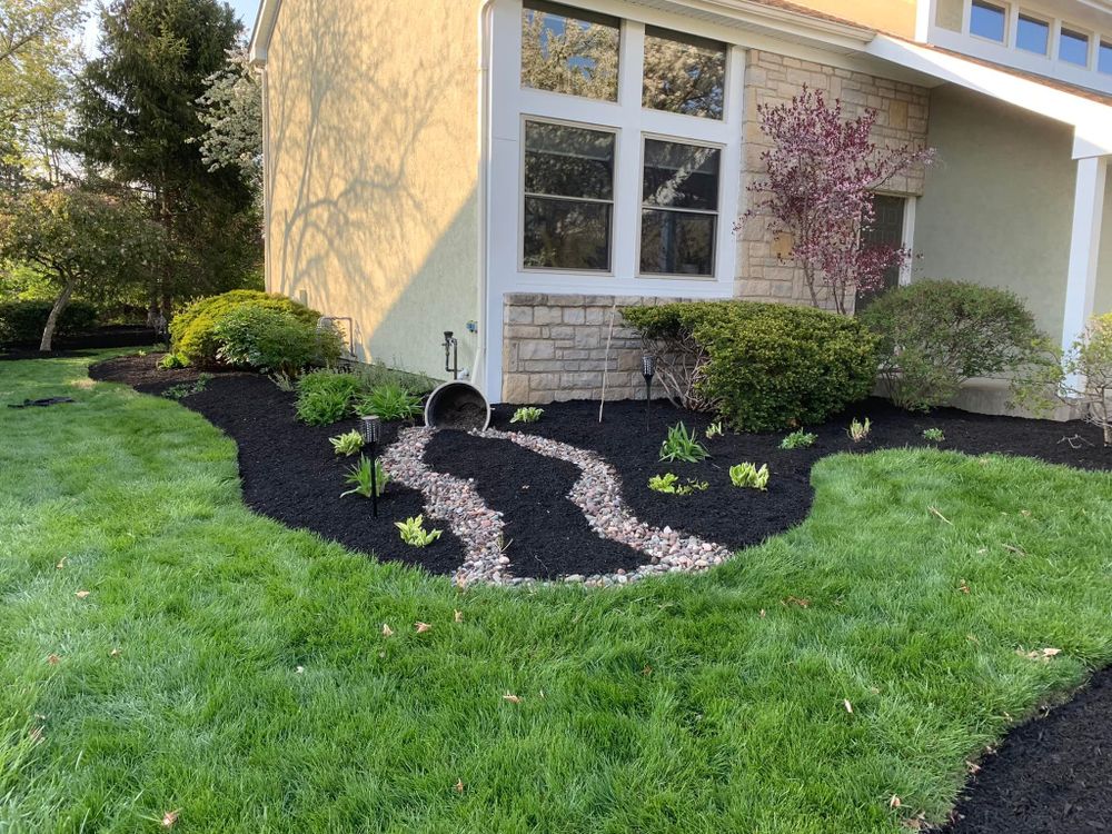 Mulch Installation  for Higgins landscaping LLC in West Jefferson, OH