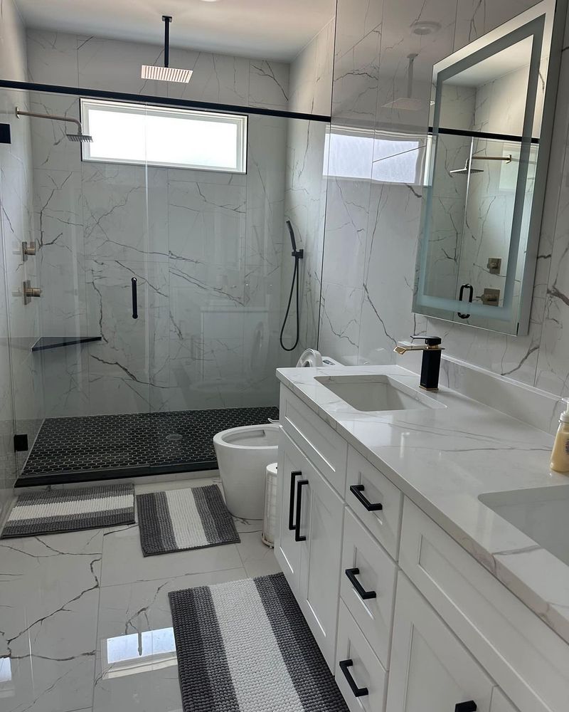 Transform your bathroom into a luxurious and functional space with our expert renovation services, focusing on quality craftsmanship, innovative design solutions, and personalized touches to suit your unique style and needs. for Creative Remodeling & Plus in Lilburn, GA