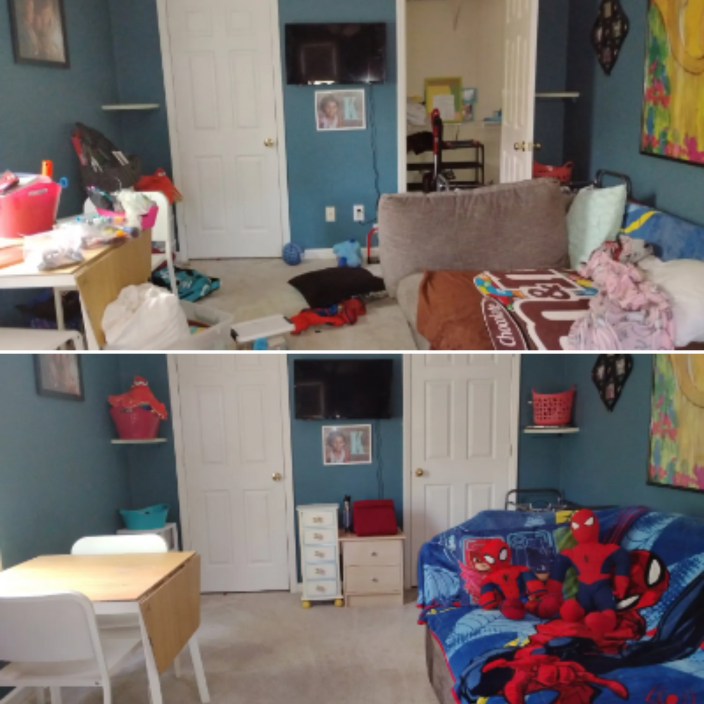 Organizing for Minor Deep Cleaning Services in Durham, NC