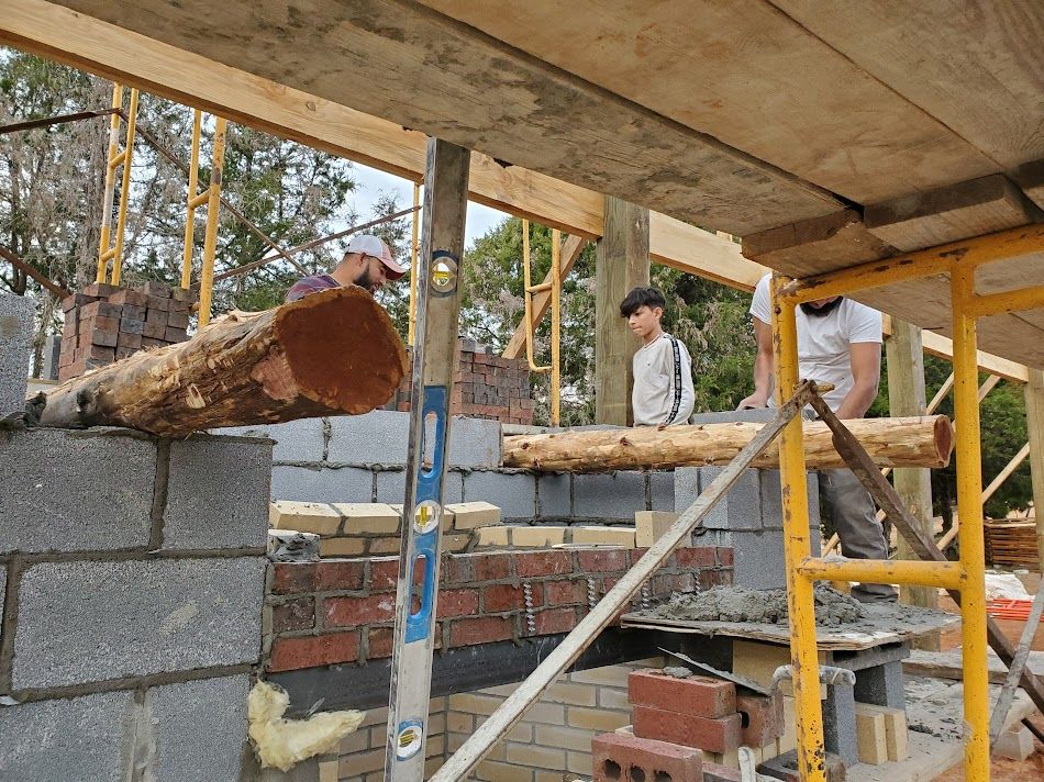 Masonry for AztecArt LLC in Franklin, GA