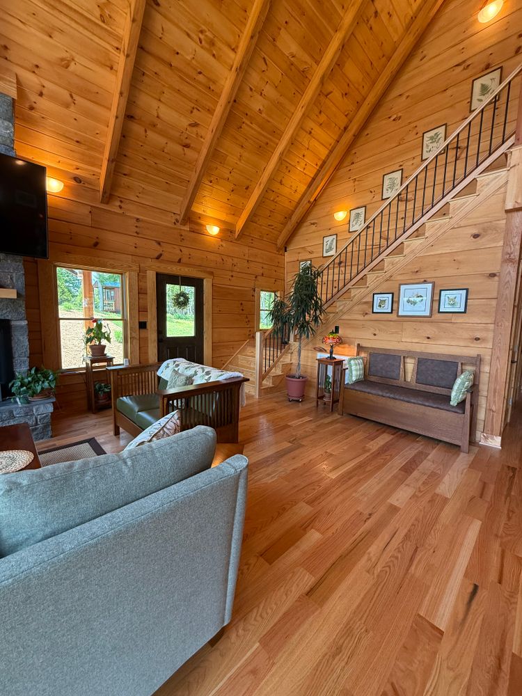 Interior Photographs for Rockbridge Home and Barns in Rockbridge County, VA
