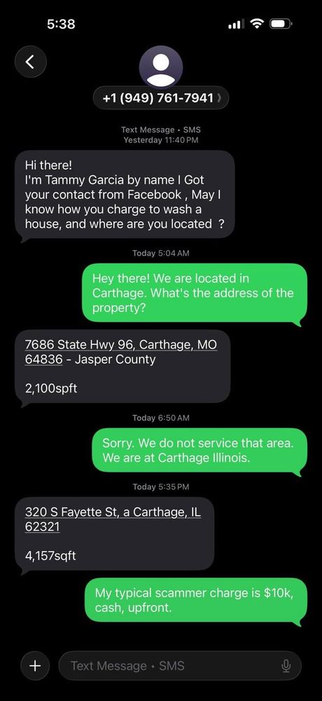 All Photos for Blue Line Pressure Washing in Carthage, IL