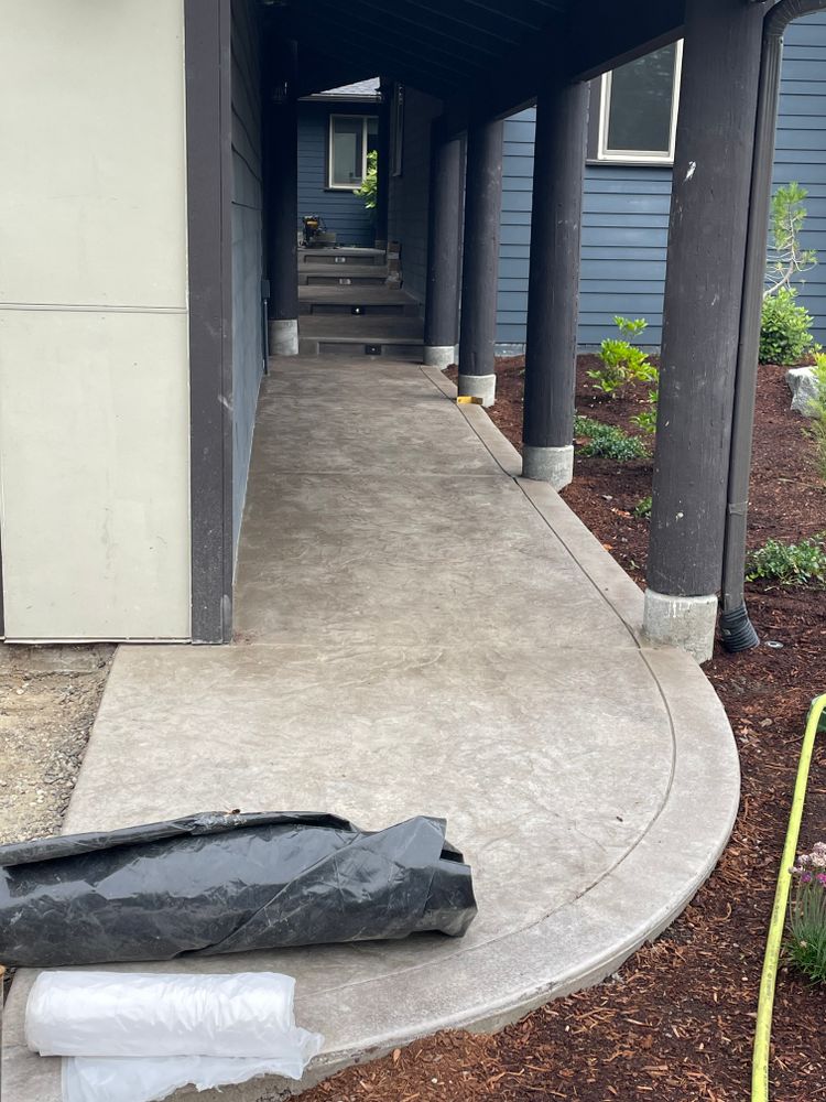Concrete for MD Construction & Sewer in North Yelm, WA