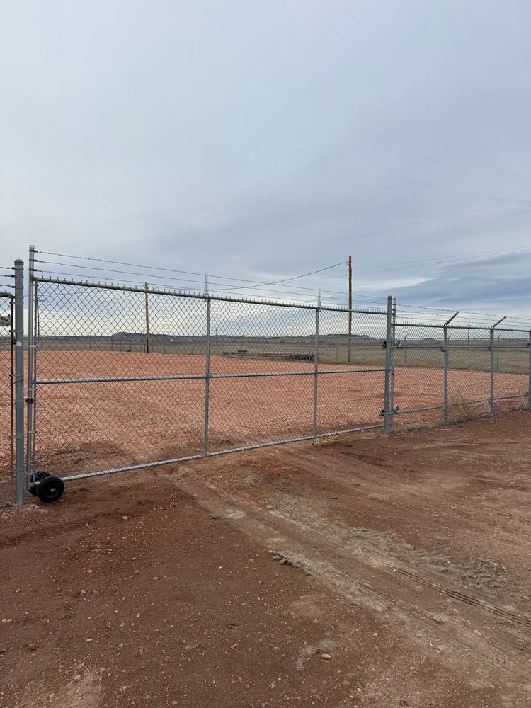 Fence for DS Industries in Gillette, WY