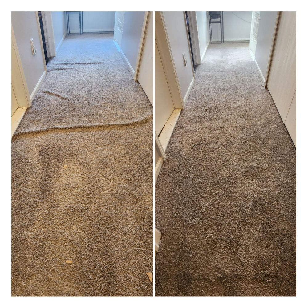 Carpet Restretching for Cut a Rug Flooring Installation in Lake Orion, MI