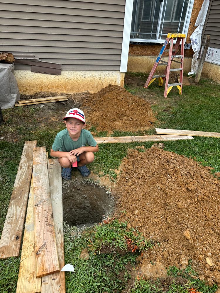 Parkside - deck & kitchen for Thomas J. Gorman Construction in Middletown, DE