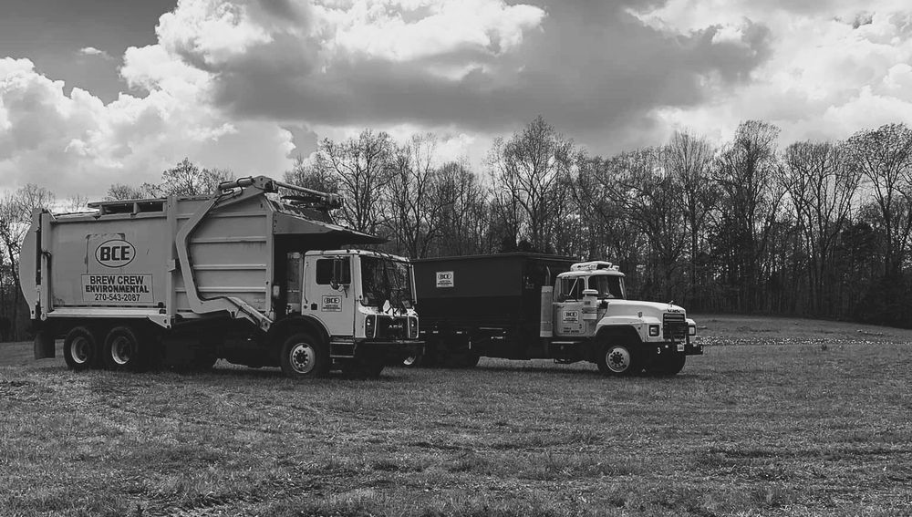 Easily manage your waste with our Residential Trash Pickup service. Schedule trash pickup conveniently online and enjoy reliable, hassle-free removal that keeps your home clean. for Brew Crew Environmental in Greenville, KY