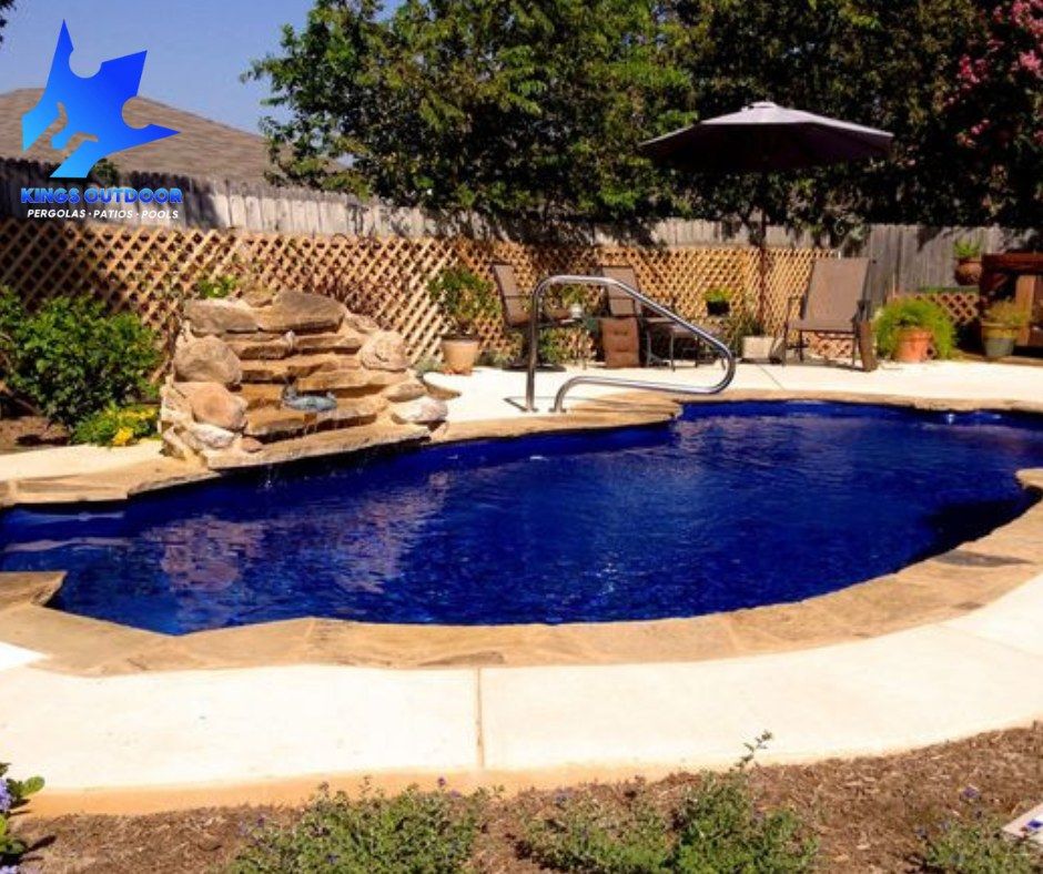 Custom Pool Construction for Kings Outdoor in Amarillo, TX