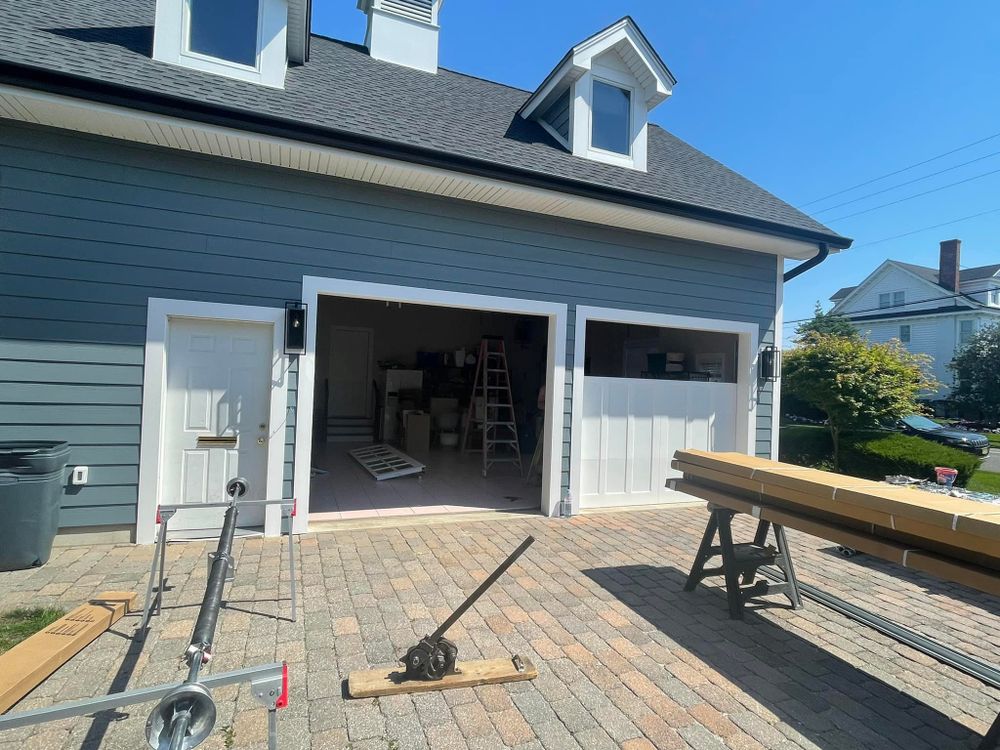 Our expert Garage Door Repair service ensures prompt, reliable solutions for any issues, from broken springs to malfunctioning openers, ensuring your garage door operates smoothly and securely for peace of mind. for Don's Doors in Ocean County, NJ