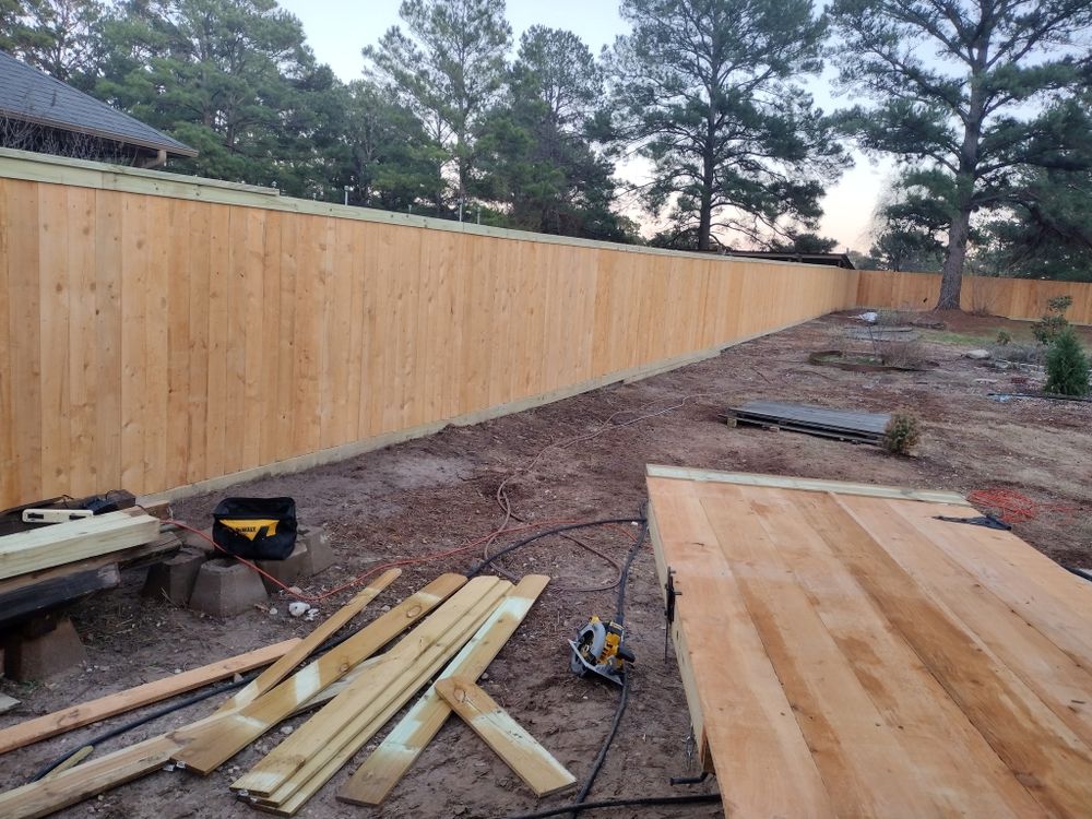 Our fencing service designs and installs durable, attractive fences that enhance privacy, security, and curb appeal. We deliver quality craftsmanship, reliable materials, and professional results tailored to your home. for PJC Residential Services in Katy, TX