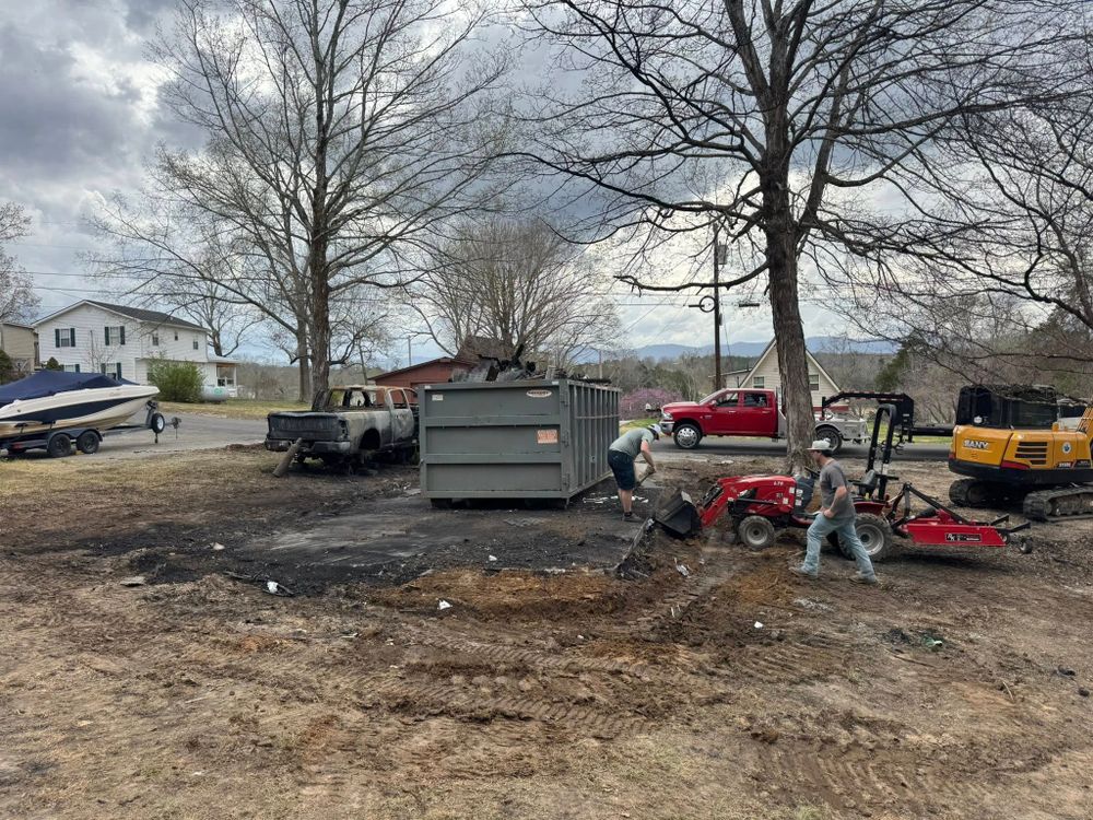 Our Debris Removal service ensures your property is clean and safe, efficiently clearing construction waste and unwanted materials, leaving a tidy space ready for your next project or transformation. for F&CO Excavation in Clinton, TN
