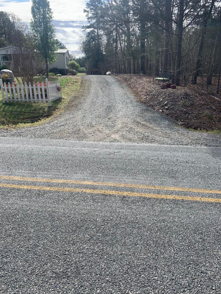 Excavating for AJ Miles in Siler City, NC