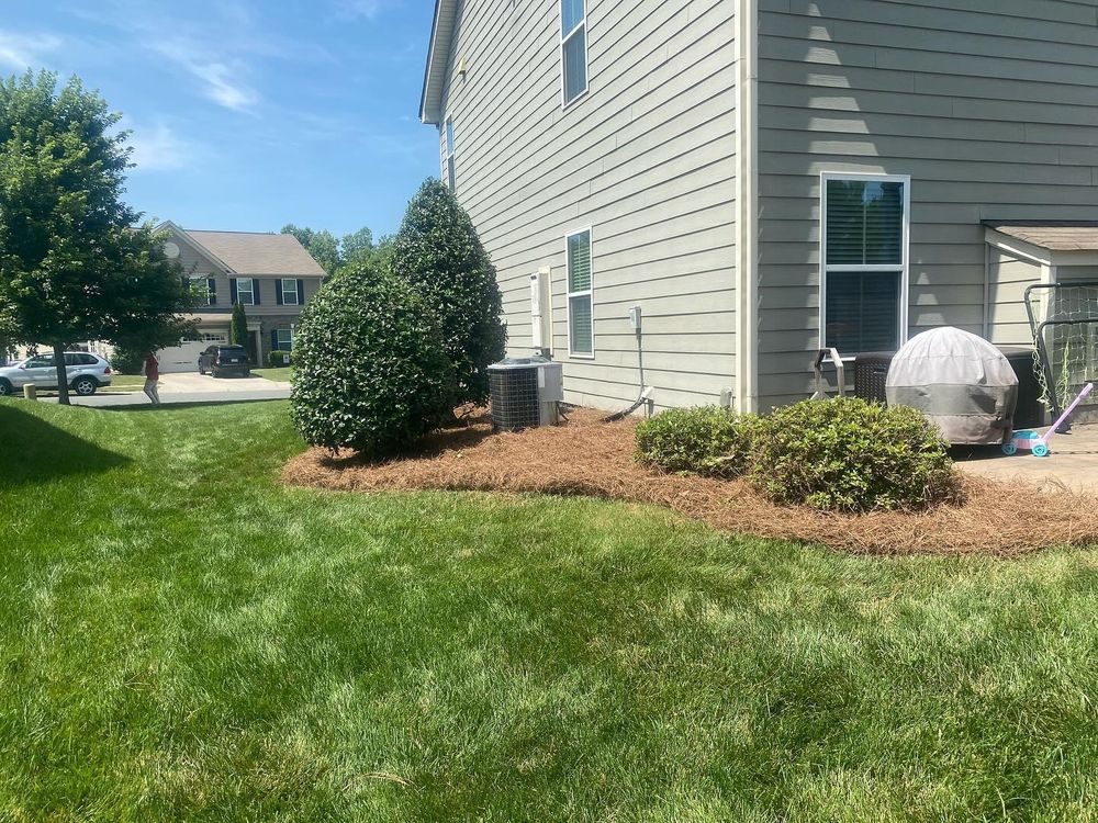 Mulching for America's Top Pick Lawn & Landscaping in Gastonia, NC