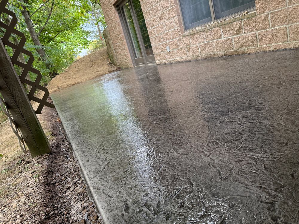 Our Small Concrete Projects service offers homeowners a convenient, reliable and cost-effective solution for enhancing their outdoor spaces with beautifully crafted concrete features. for Jenkins Landscaping & Property Management LLC in Clinton, OH