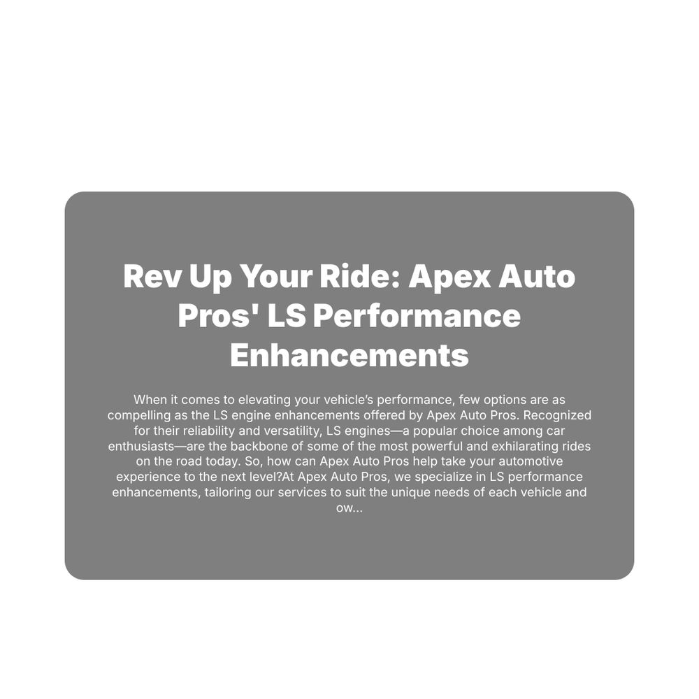 All Photos for Apex Auto Pros in Myrtle Beach, SC