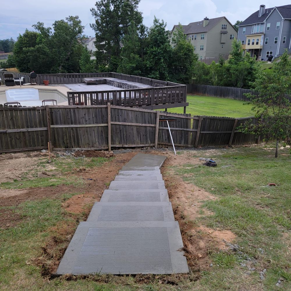 Elevate your home's appeal with our expert stair design and installation service, providing durable, stylish concrete stairs tailored to fit your space perfectly while enhancing functionality and aesthetic sophistication. for Cortes Concrete LLC in Athens, GA