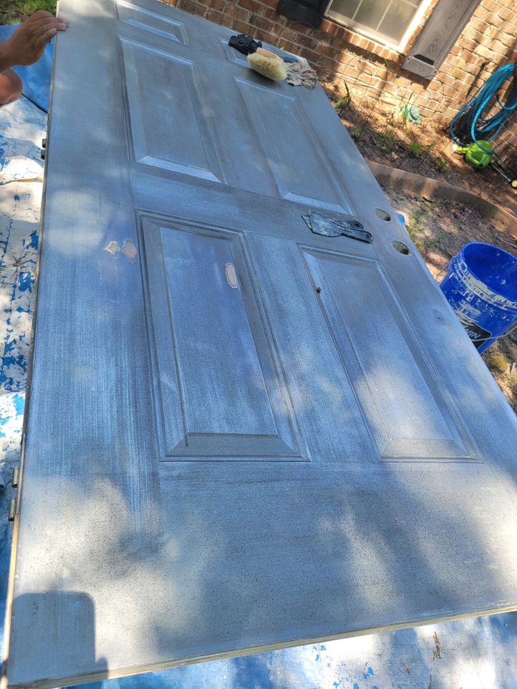 Exterior doors paint  for Bocanegra Painting  in Savannah, GA