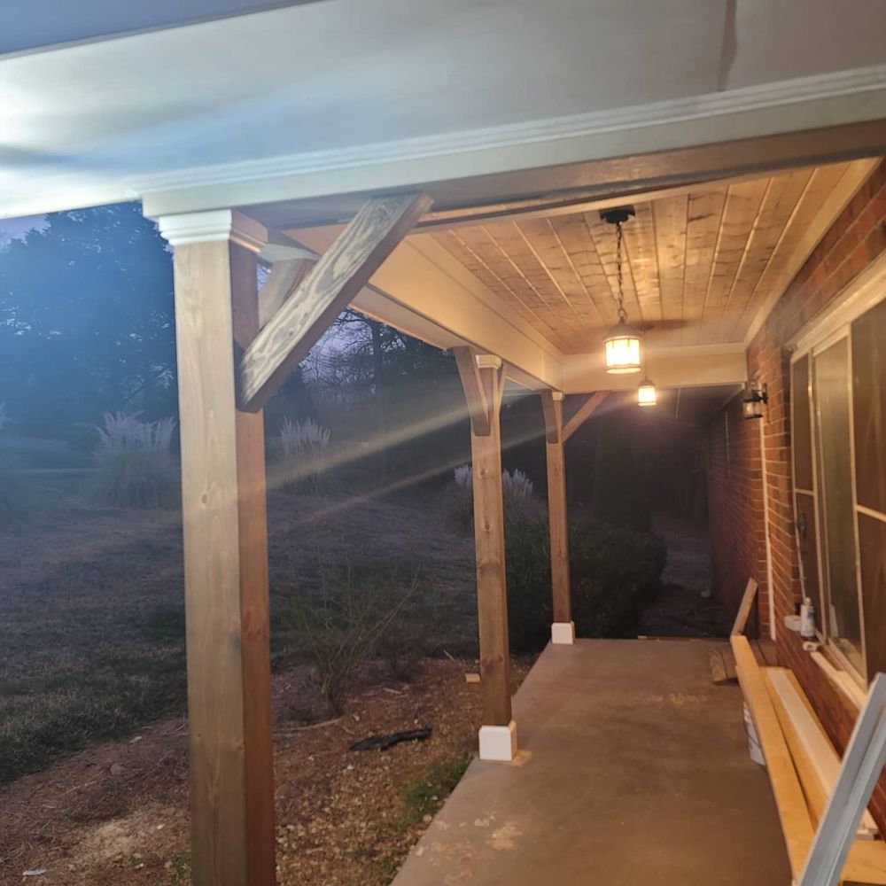 Exterior Renovations for Marti Construction in Georgetown, TN