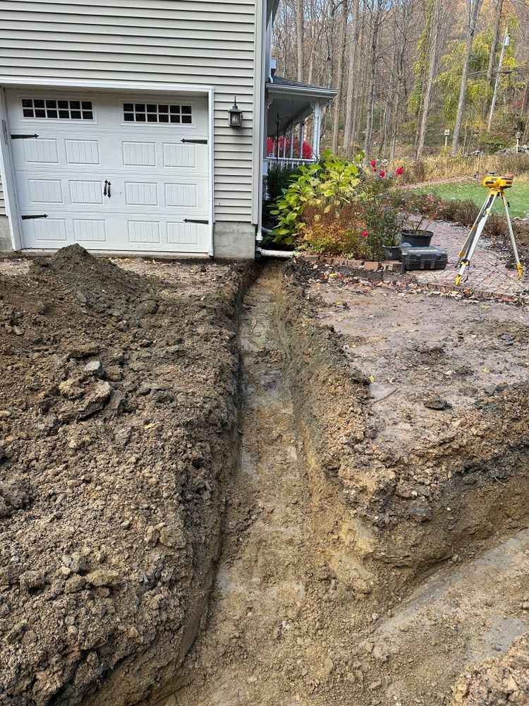 Drainage & Excavation for NK Landscaping LLC in Dutchess County, NY