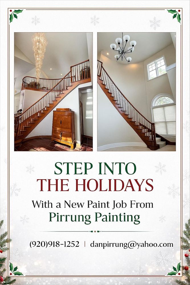Interior Painting for Pirrung Painting in Sheboygan County, WI