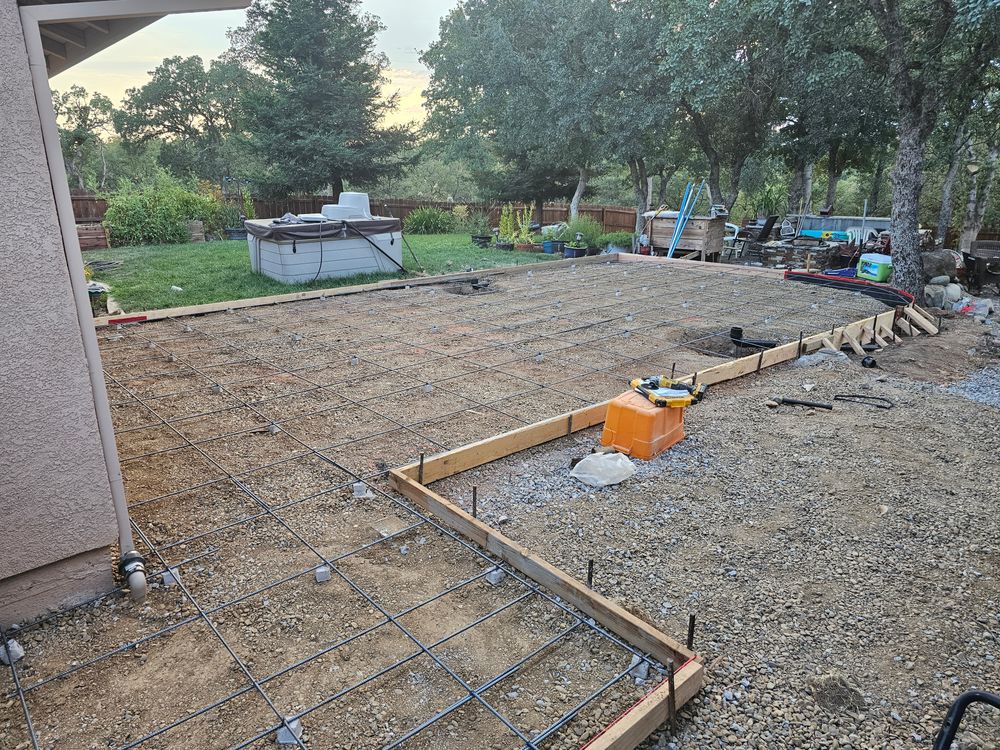 Concrete for Austin LoBue Construction in Cottonwood, CA