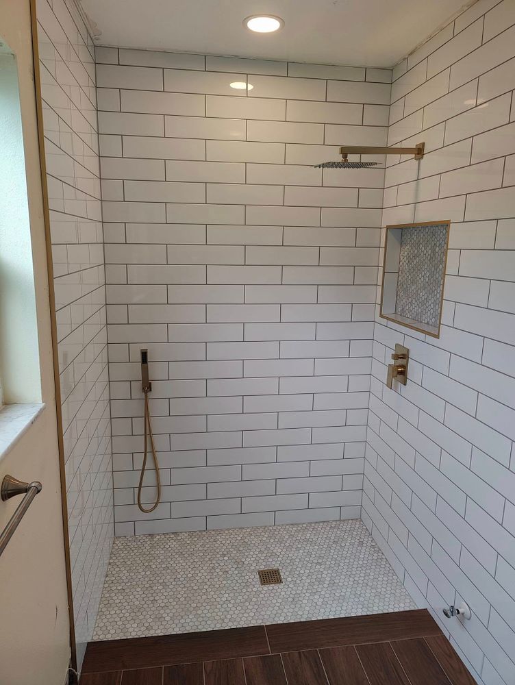 Bathroom Tiling for Paul Dooley Stone and Tile Art in Orlando, FL