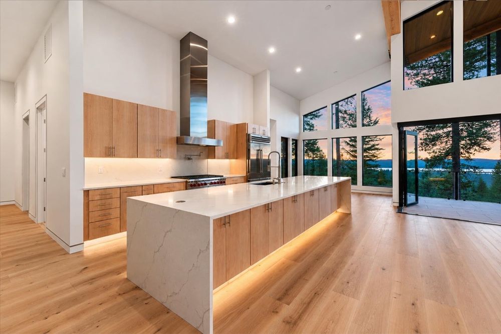 Lighting installation and control services in McCall and surrounding areas, including recessed lighting, decorative fixtures, smart controls, exterior lighting, and lighting upgrades for new construction, remodels, and existing homes. for JF Electric LLC in McCall, ID