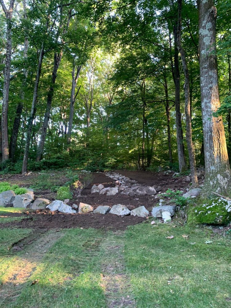 Excavation for CS Property Maintenance in Middlebury, CT