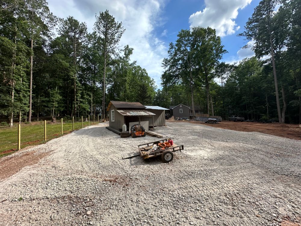 Gravel for Dirt Pro Land Solutions in Fayetteville, GA