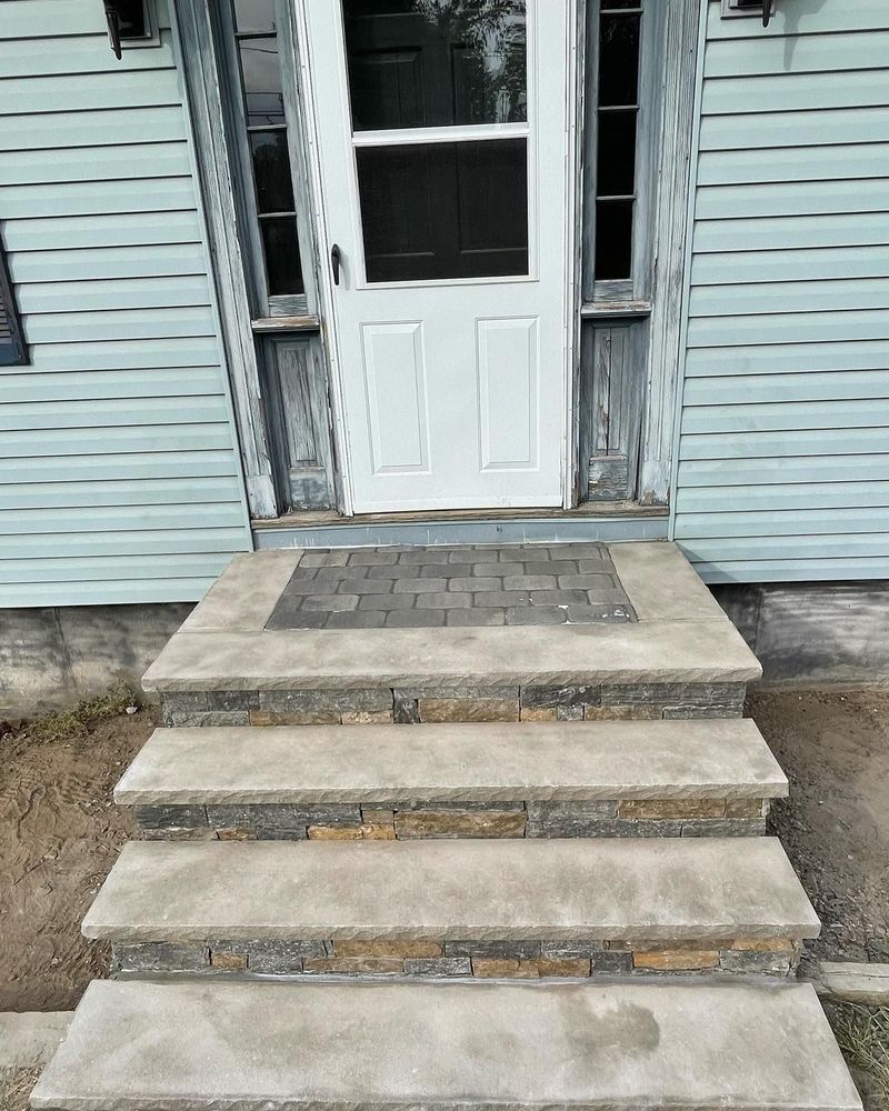 Step/stairs repairs and rebuilds for All For U Roofing & Masonry in Boston, MA