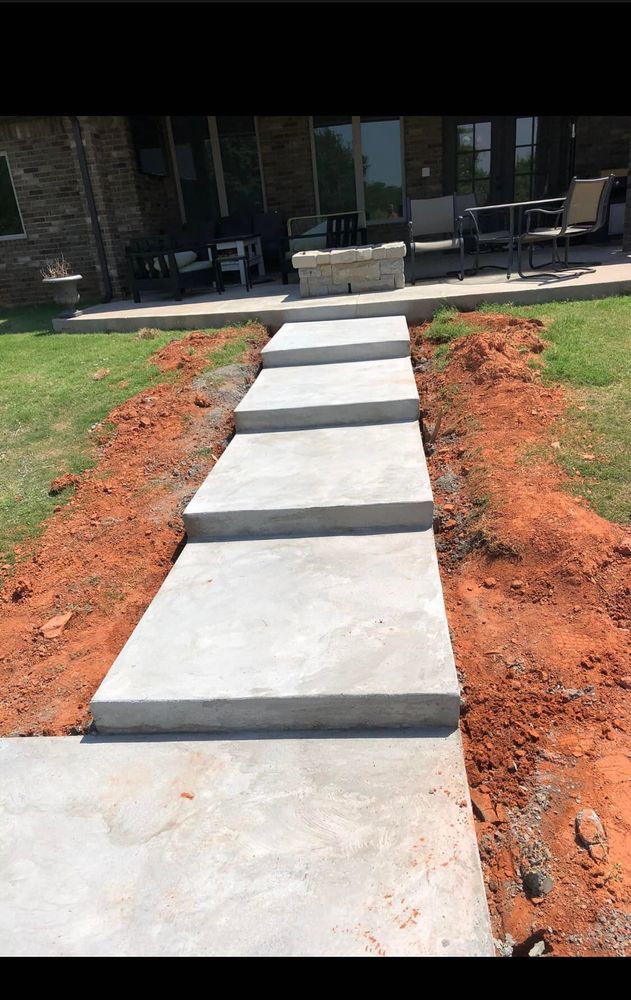 Concrete for OV Concrete in Oklahoma City, OK