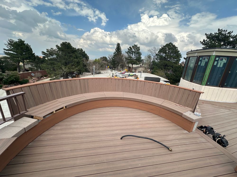 Throw me a curve ball! for D & D Builders in Boulder, CO