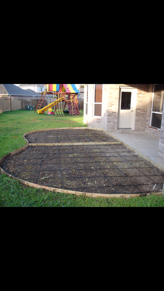 Patios for Texas Curb N Borders in Houston, TX
